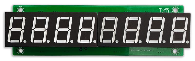 Mottram Labs 7 segment display