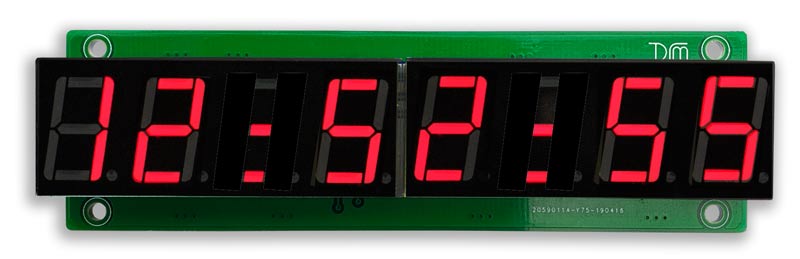 Mottram Labs 7 segment display