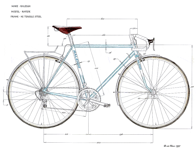 bicycle before